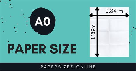 a0 paper size in meters